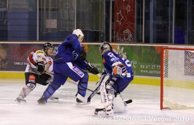 Photo hockey match Montpellier  - Bordeaux le 22/01/2011