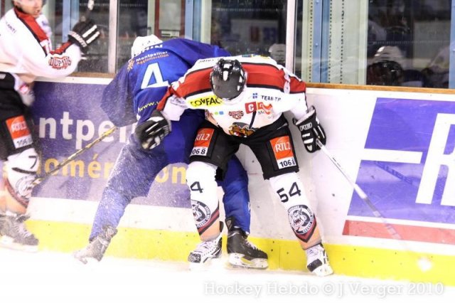 Photo hockey match Montpellier  - Bordeaux le 22/01/2011
