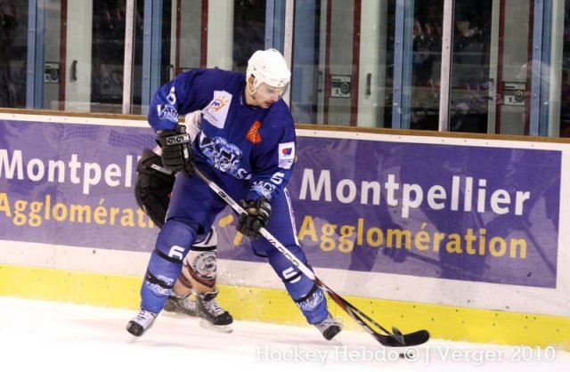 Photo hockey match Montpellier  - Bordeaux le 22/01/2011