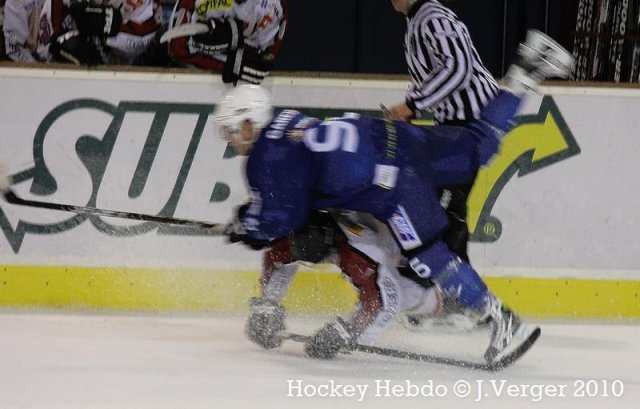 Photo hockey match Montpellier  - Bordeaux le 22/01/2011