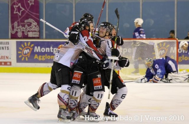 Photo hockey match Montpellier  - Bordeaux le 22/01/2011