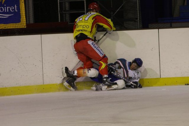 Photo hockey match Orléans - Clermont-Ferrand le 22/01/2011