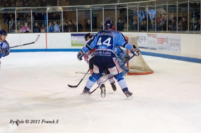 Photo hockey match Angers  - Amiens  le 27/01/2011