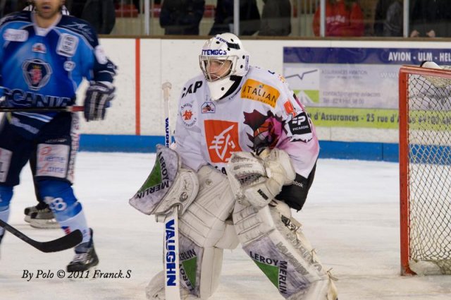 Photo hockey match Angers  - Amiens  le 27/01/2011