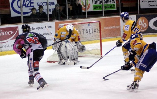 Photo hockey match Amiens  - Dijon  le 25/01/2011
