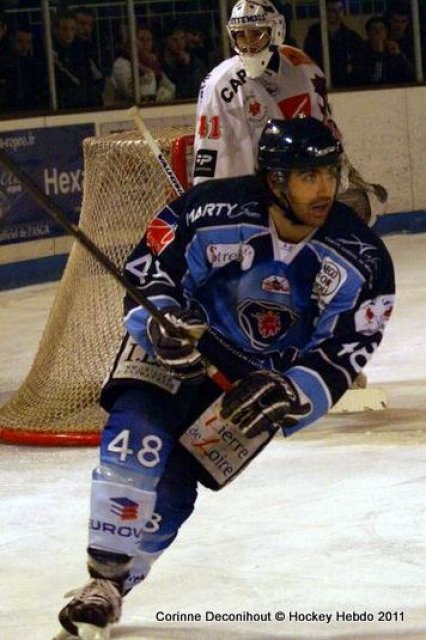 Photo hockey match Angers  - Amiens  le 27/01/2011