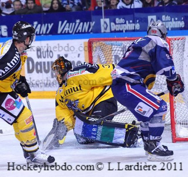 Photo hockey match Grenoble  - Rouen le 27/01/2011