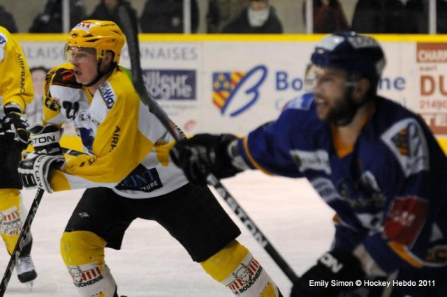 Photo hockey match Dijon  - Strasbourg  le 28/01/2011
