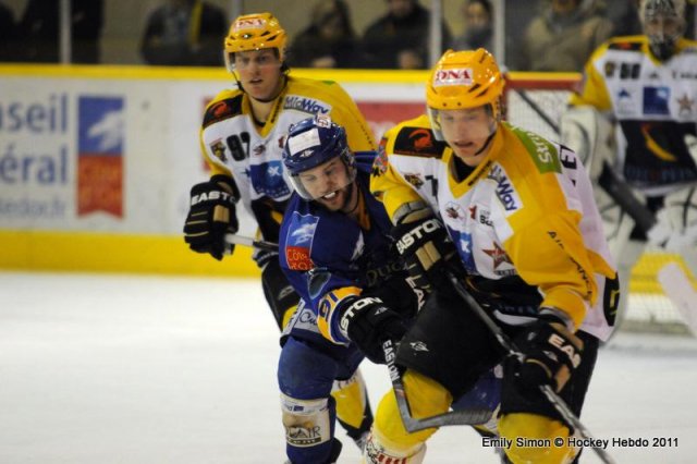 Photo hockey match Dijon  - Strasbourg  le 28/01/2011