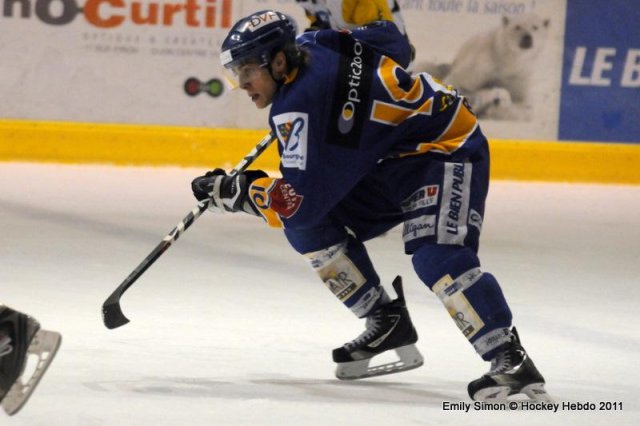 Photo hockey match Dijon  - Strasbourg  le 28/01/2011