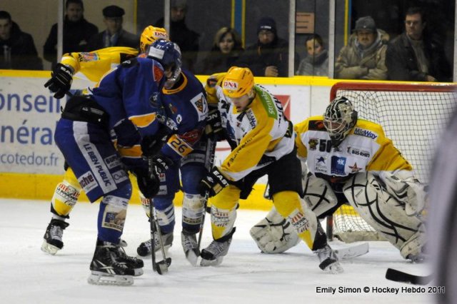 Photo hockey match Dijon  - Strasbourg  le 28/01/2011
