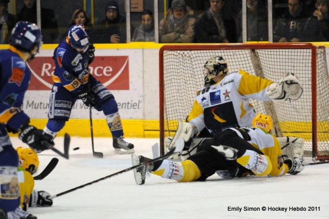 Photo hockey match Dijon  - Strasbourg  le 28/01/2011
