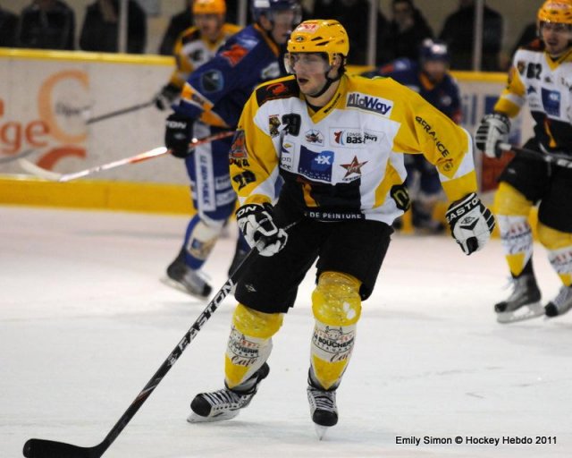 Photo hockey match Dijon  - Strasbourg  le 28/01/2011