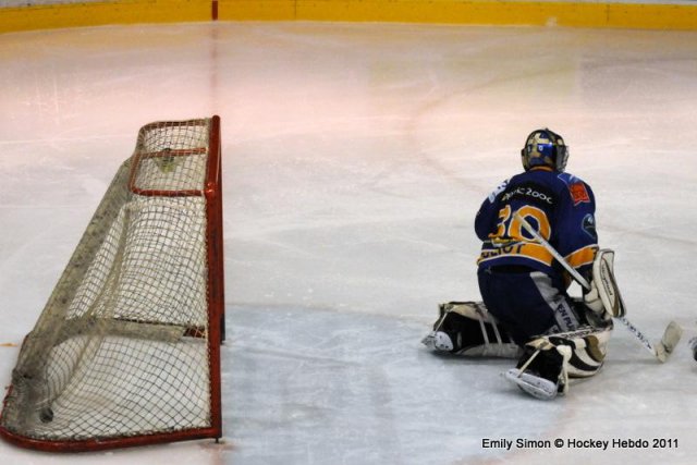Photo hockey match Dijon  - Strasbourg  le 28/01/2011