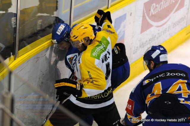 Photo hockey match Dijon  - Strasbourg  le 28/01/2011