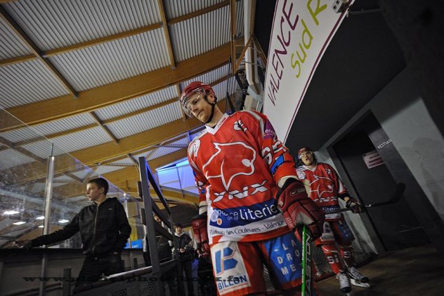 Photo hockey match Valence - Bordeaux le 29/01/2011