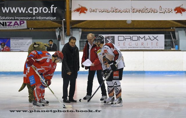 Photo hockey match Valence - Bordeaux le 29/01/2011