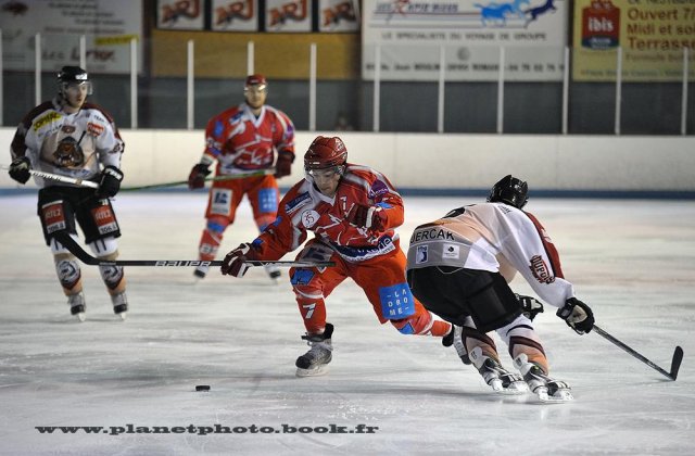 Photo hockey match Valence - Bordeaux le 29/01/2011