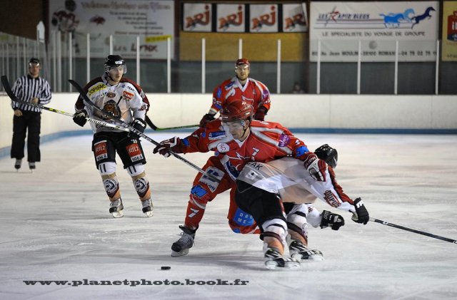 Photo hockey match Valence - Bordeaux le 29/01/2011