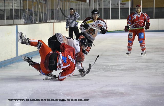 Photo hockey match Valence - Bordeaux le 29/01/2011