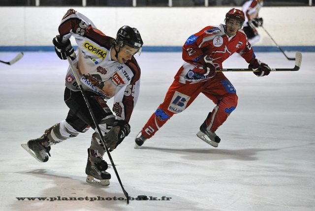 Photo hockey match Valence - Bordeaux le 29/01/2011