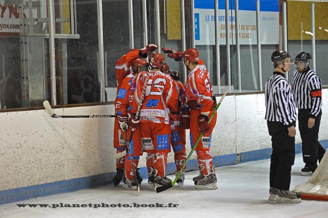 Photo hockey match Valence - Bordeaux le 29/01/2011