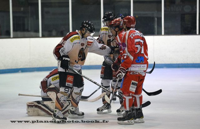 Photo hockey match Valence - Bordeaux le 29/01/2011