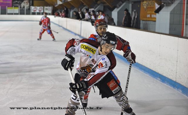 Photo hockey match Valence - Bordeaux le 29/01/2011