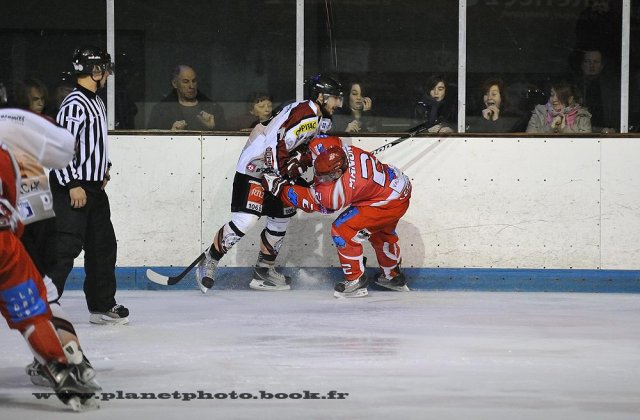 Photo hockey match Valence - Bordeaux le 29/01/2011