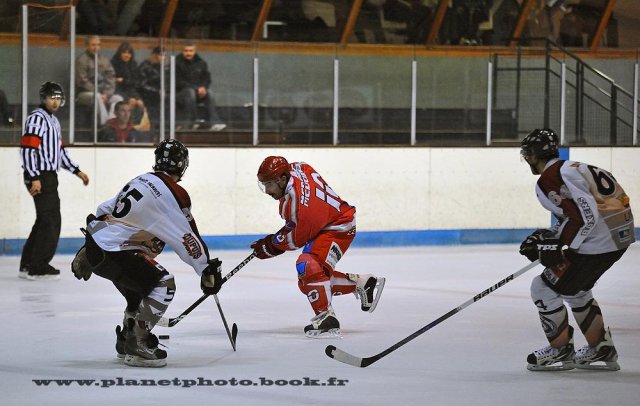 Photo hockey match Valence - Bordeaux le 29/01/2011