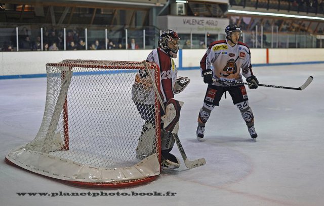 Photo hockey match Valence - Bordeaux le 29/01/2011