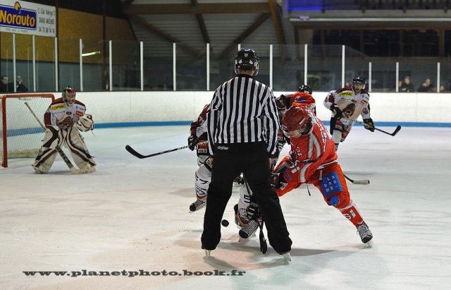 Photo hockey match Valence - Bordeaux le 29/01/2011