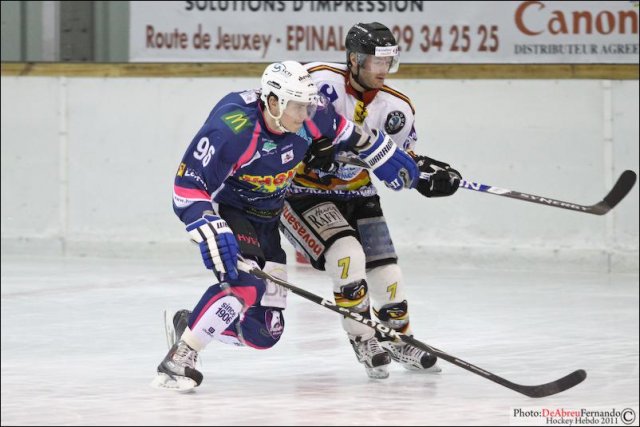 Photo hockey match Epinal  - Morzine-Avoriaz le 28/01/2011