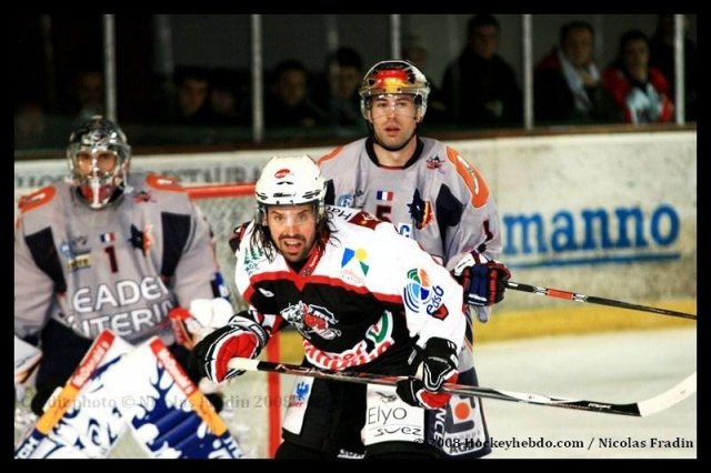 Photo hockey match Briançon  - Grenoble  le 30/09/2008