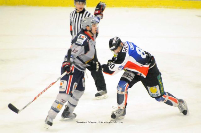 Photo hockey match Caen  - Grenoble  le 01/02/2011