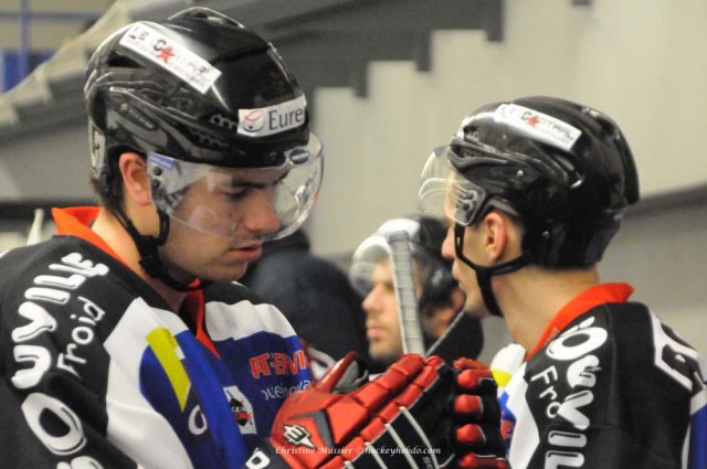 Photo hockey match Caen  - Grenoble  le 01/02/2011