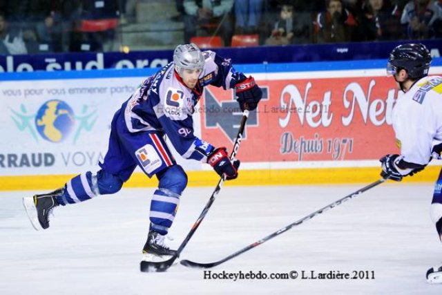 Photo hockey match Grenoble  - Chamonix  le 05/02/2011