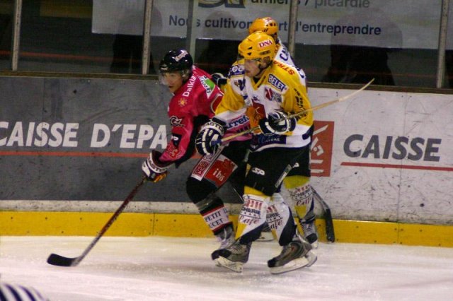 Photo hockey match Amiens  - Strasbourg  le 30/09/2008