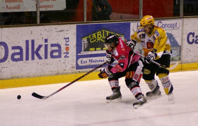 Photo hockey match Amiens  - Strasbourg  le 30/09/2008