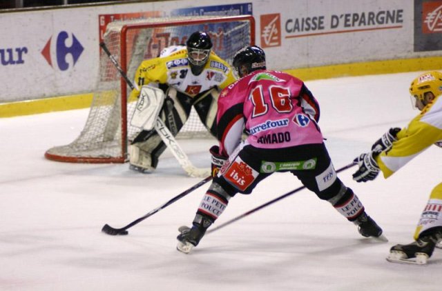 Photo hockey match Amiens  - Strasbourg  le 30/09/2008