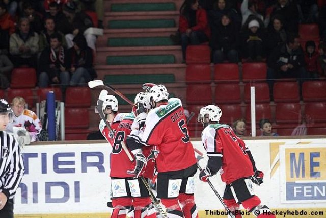 Photo hockey match Briançon  - Amiens  le 05/02/2011