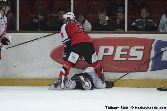 Photo hockey match Briançon  - Amiens  le 05/02/2011