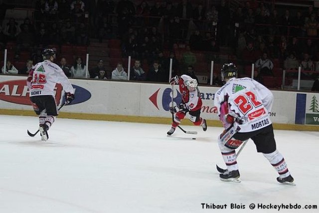Photo hockey match Briançon  - Amiens  le 05/02/2011