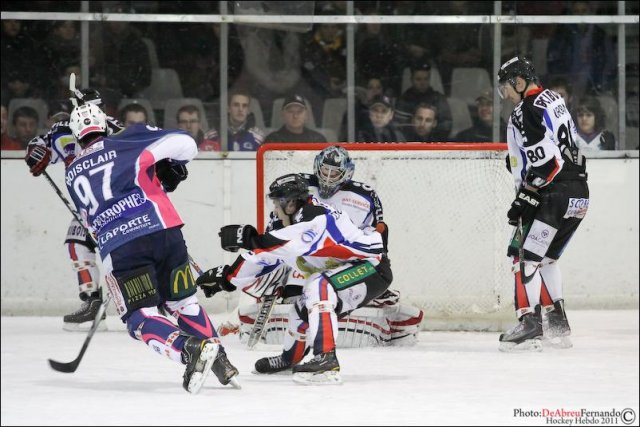 Photo hockey match Epinal  - Caen  le 05/02/2011