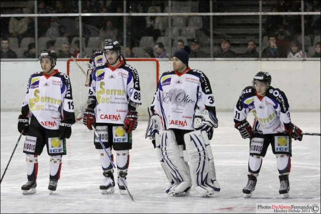 Photo hockey match Epinal  - Caen  le 05/02/2011