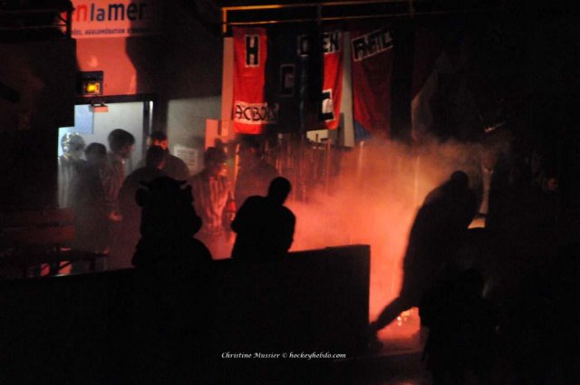 Photo hockey match Caen  - Angers  le 18/02/2011
