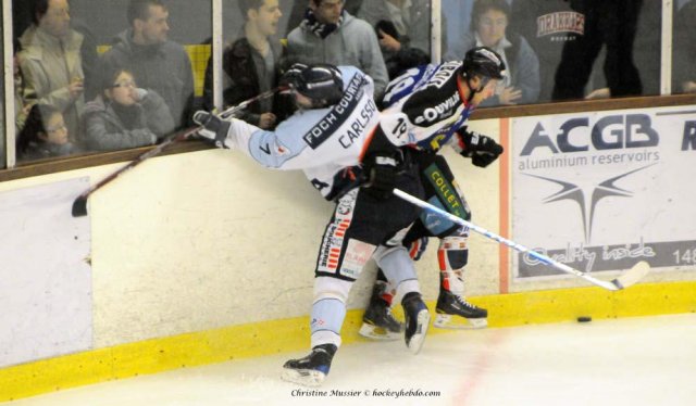 Photo hockey match Caen  - Angers  le 18/02/2011