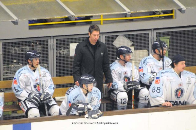 Photo hockey match Caen  - Angers  le 18/02/2011