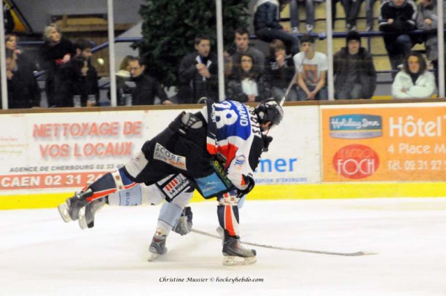 Photo hockey match Caen  - Angers  le 18/02/2011