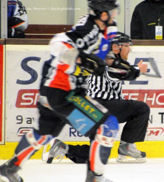 Photo hockey match Caen  - Angers  le 18/02/2011